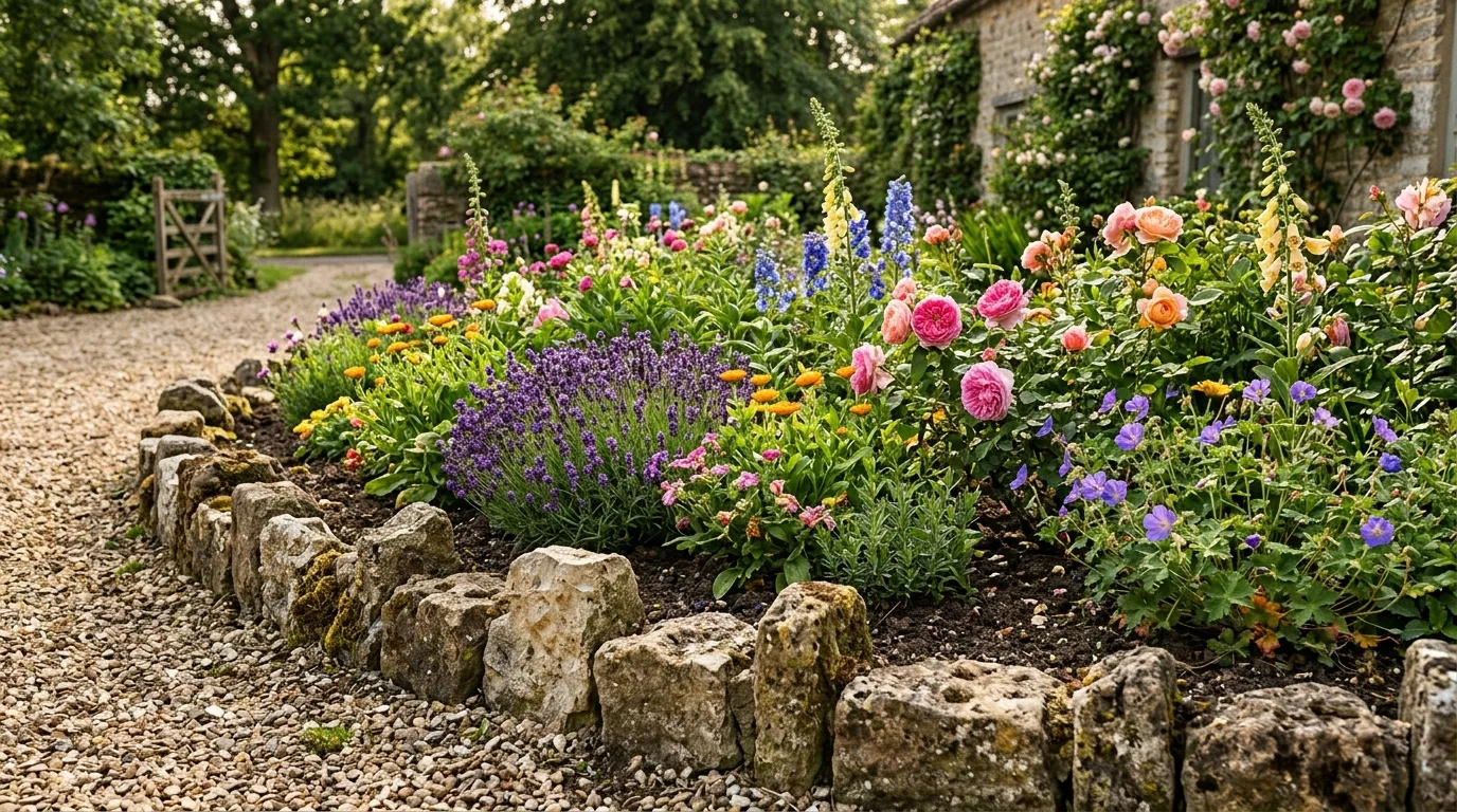 Brick Edging for Structure